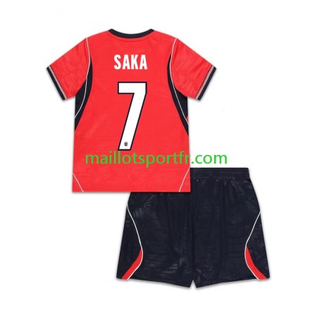 Maillot de Foot Angleterre Bukayo Saka 7 Enfant Exterieur World Cup 2026